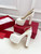 Valentino Garavani Tan-go Platform Pump In Patent Leather 155MM White