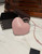 Alaia AA1P003C0Y75 LE Coeur Bag In Calfskin Pink