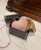 Alaia AA1P003C0Y75 LE Coeur Bag In Calfskin Pink