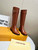Louis Vuitton Women's Shoes 1AABES Westside Flat High Boots 2022 Collection 002