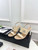 Chanel G39645 Women's High Heel Sandals C91325