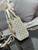 Dior M0505 Mini Lady Bag White Embroidered half pearl