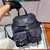 Prada Robot Fabric Backpack 1BZ677 In Black - luxibagsmall