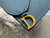 Dior S5611 Saddle Flap Card Holder Blue Grained Calfskin