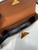 Prada 1BD339 Leather Shoulder Bag Cognac