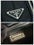 Prada 2VH152 Saffiano leather shoulder bag Black