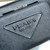 Prada 2VH152 Saffiano leather shoulder bag Black
