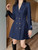 LV 1AA8SM Louis Vuitton Women's Fashion Clothing Pleated Suit Dress L55722