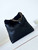 Chanel 22 AS3260 Small Handbag Black Calfskin wiht Black wool Gold