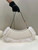 Fendi 8BS068ALS9F1IVS O’Lock Swing Camellia leather and fox fur pouch 8573 White