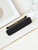 Chanel 23K AS4452 Flap Bag Lambskin With Pearl & Metal Chain Black
