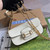 Gucci 735178 Gucci Horsebit 1955 small shoulder bag White