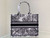 Dior Book Tote M1296 Medium Toile de Jouy Embroidery M0076