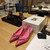 Prada 1I021N Satin slingbacks with crystals P78532