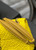 YSL 515821 Jamie Leather-Trimmed Raffia Shoulder Bag Yellow