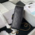 Chanel Mini flap Lambskin bag with top handle AS2431 Black gold