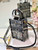 Dior S5555 Mini Dior Book Tote Phone Bag Blue multicolor embroidery S1102
