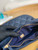 Chanel AS3631 2022 new hippie underarm Hobo bag Lambskin Navy blue