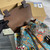 Gucci 645051 Disney x Gucci Donald Duck Medium Backpack Brown