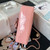 Chanel AS3356 Flap 23FW Patent leather Camellia Pink