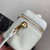 Prada 1BH202 Leather Mini Bag White