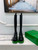 Bottega Veneta Women Shoes High-heeled Lug Boot Green Flatform 192792