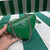 Prada 1NR015 Saffiano leather mini pouch Green