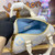 LV M46883 Louis Vuitton Speedy Bandoulière 20 Handbag Latte/Candy Blue
