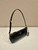 Prada 1BC201 Re-Edition 2002 small leather shoulder bag Black