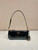 Prada 1BC201 Re-Edition 2002 small leather shoulder bag Black