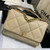 Chanel 19 Maxi Handbag Lambskin Gold AS1162 Apricot
