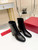 Valentino Women's Shoes  Garvani Heritage Calfskin Ankle Boot 192936
