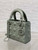 Dior M0538 Small Lady Dior Bag Matte Gray Cannage Calfskin with Diamond Motif