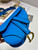 Dior S5685 Micro Saddle Bag With Strap Scarlet Blue Goatskin