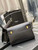 YSL 675626 Manhattan Small Shoulder Bag In Box Saint Laurent Leather Black