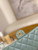 Chanel AS3777 Flap Bag Lambskin & Gold-Tone Metal Light Blue