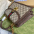 Gucci 651055 Ophidia GG small top handle bag Beige and ebony
