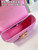 Louis Vuitton LV M21605 Twist MM Bag Epi Rose Red