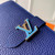 LV M82441 Louis Vuitton LV Vertical Wallet Blue