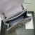 Balenciaga 716393210 Crush Medium Chain Bag Quilted in Silver metallized crushed calfskin Silver