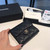Chanel AP0231 Classic Small FLAP Wallet Calfskin Black Gold