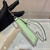 Prada 1BH185 Mini Cleo BRUSHED Leather Green