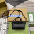 Gucci 790130 GG Super Mini Top Handle Bag Black