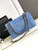 Chanel A01112 Flap Classic Handbag Blue Denim beaded sequin bag