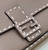 Fendi 8BR600 Baguette Gray full grain leather bag 8393