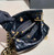 Chanel AS3260 22 Mini Handbag Calfskin Pearl Chain Black with Gold A90