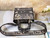 Dior M0565 Medium Lady D-Lite Bag Chocolate Brown and Black Toile de Jouy Embroidery