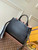 LV M59954 Louis Vuitton Marelle Tote MM Black