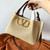 Valentino 4W2B0K39YCE Small Straw Summer Tote Bag Beige