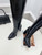 Fendi Women Shoes 8W8348AKXOF1GAA Cut High-heeled blue FF chenille boots 191948
